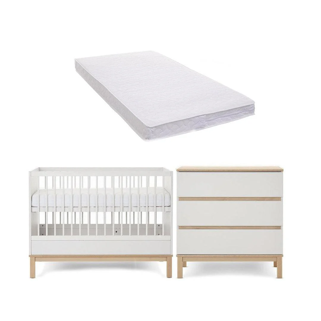 Obaby Astrid Mini 2 Piece Room Set - White - Image 19