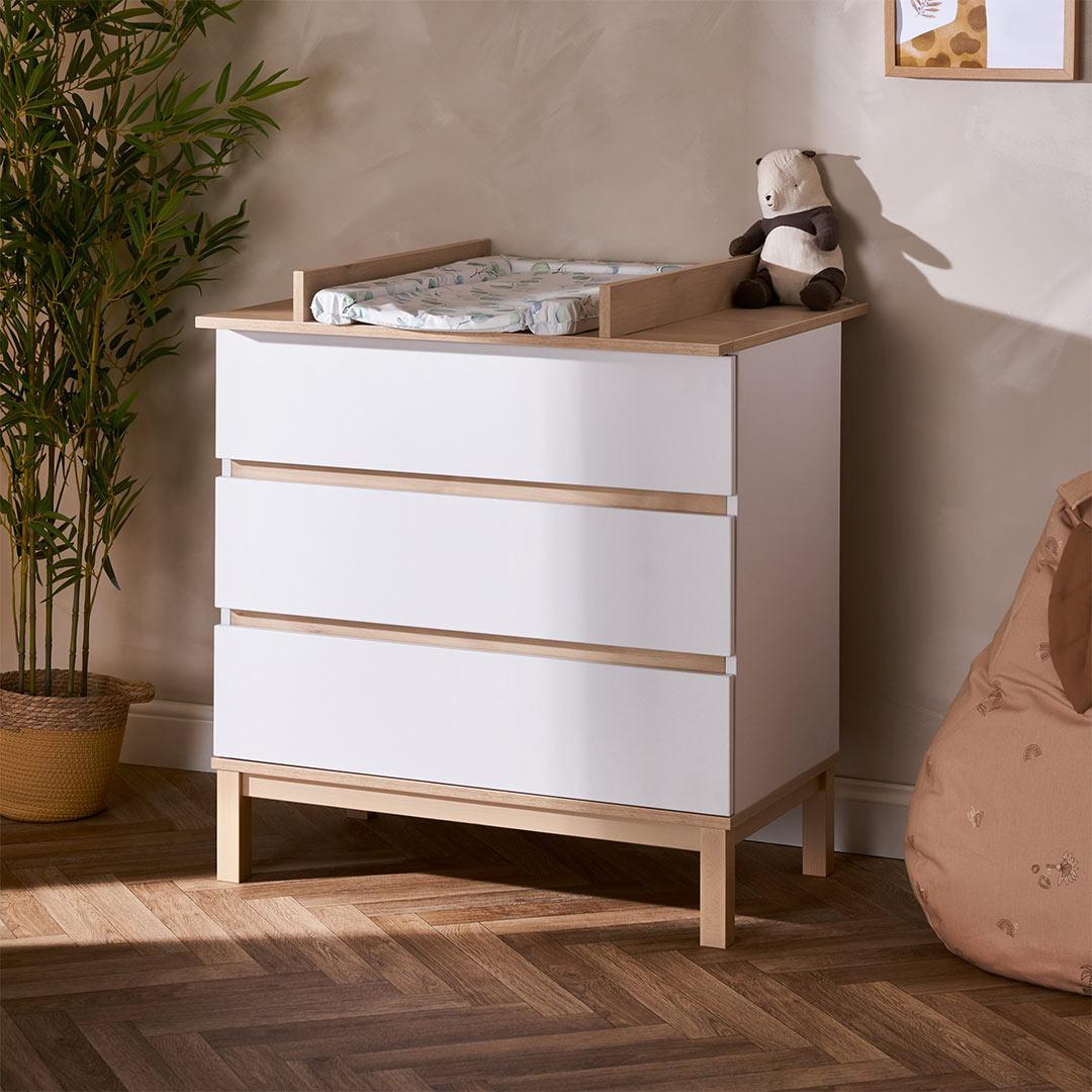 Obaby Astrid Mini 2 Piece Room Set - White - Image 7