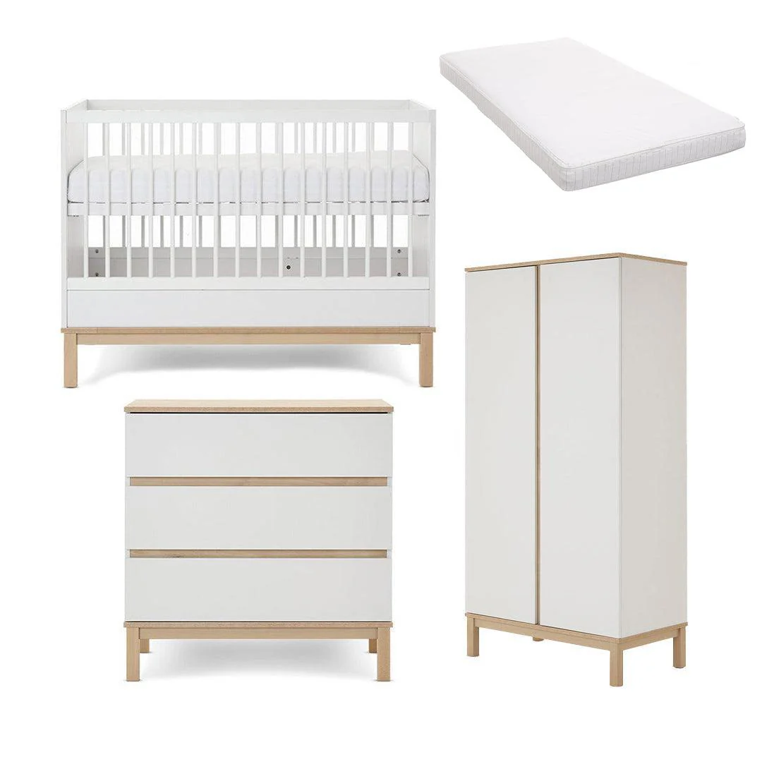 Obaby Astrid Mini 3 Piece Room Set - White - Image 21