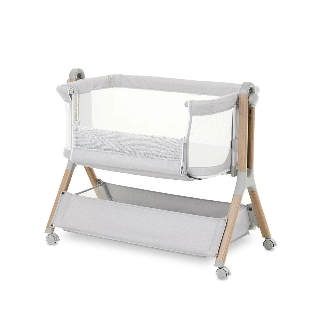 Obaby Cloud Bedside Crib - Grey - Image 11