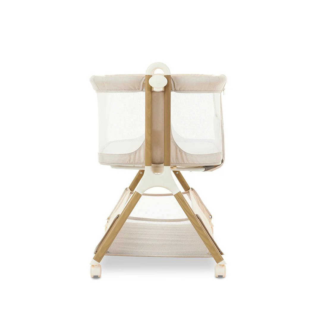 Obaby Cloud Bedside Crib - Oatmeal - Image 17