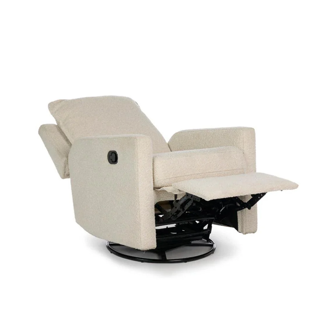 Obaby Denver Swivel Glider Recliner Chair - Bouclé - Image 9