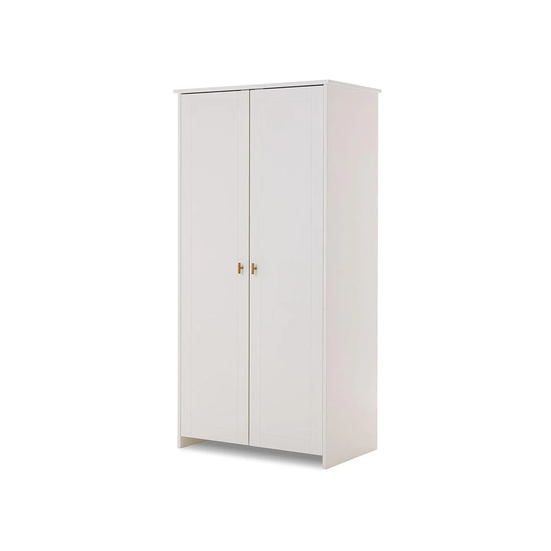 Obaby Evie Double Wardrobe - White - Image 5