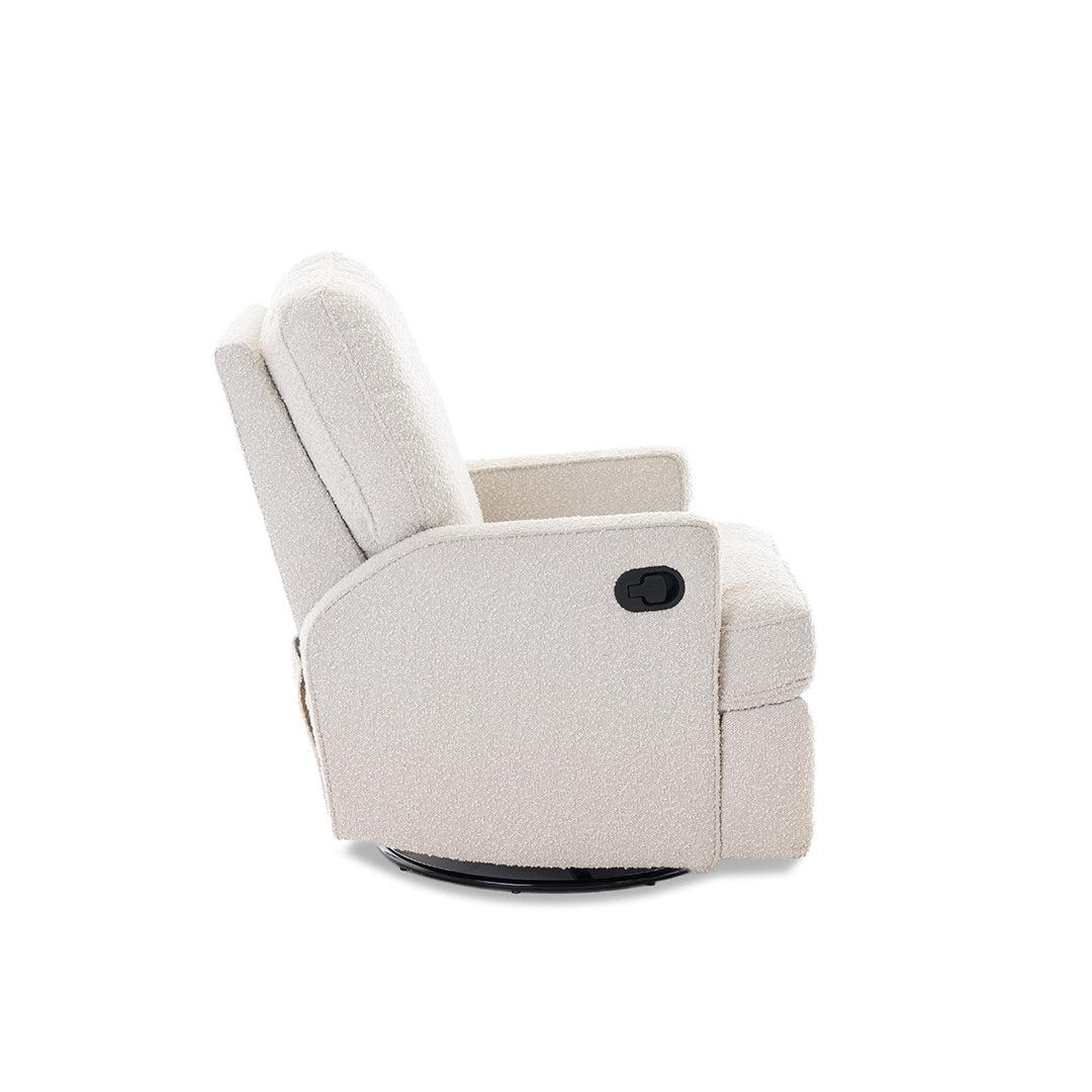 Obaby Madison Swivel Glider Recliner Chair - Bouclé Style - Image 4