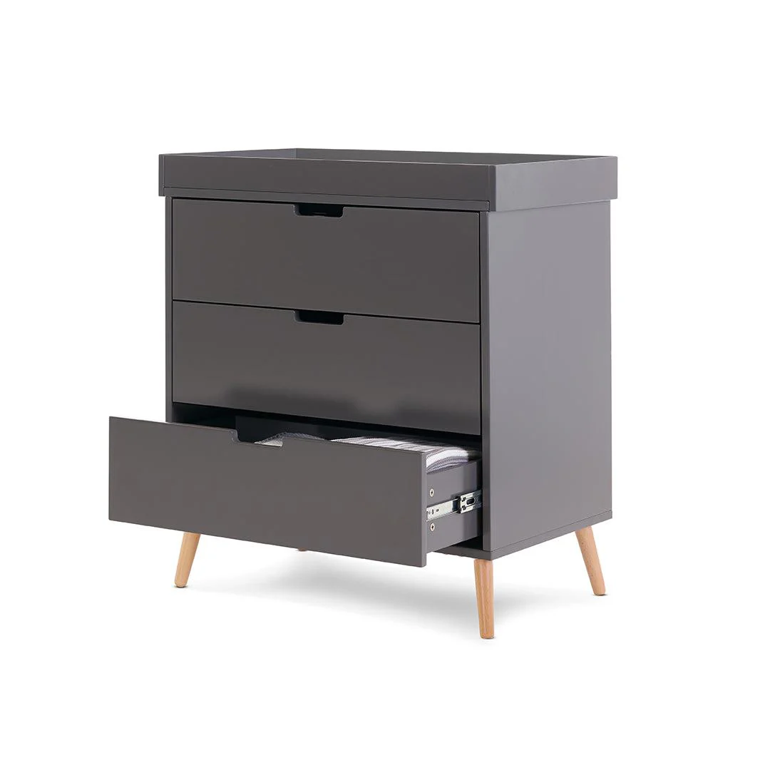 Obaby Maya Changing Unit - Slate + Natural - Image 3
