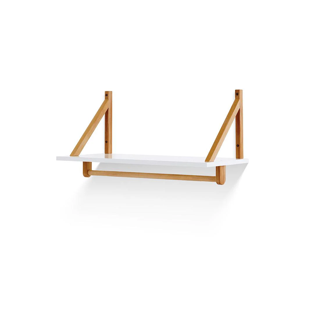 Obaby Maya Shelf - White + Natural - Image 3