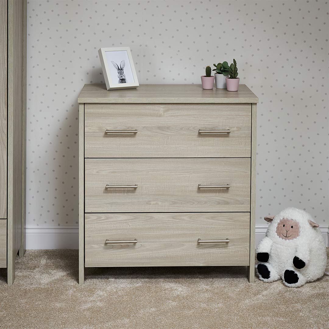 Obaby Nika 2 Piece Room Set - Grey Wash - Image 3