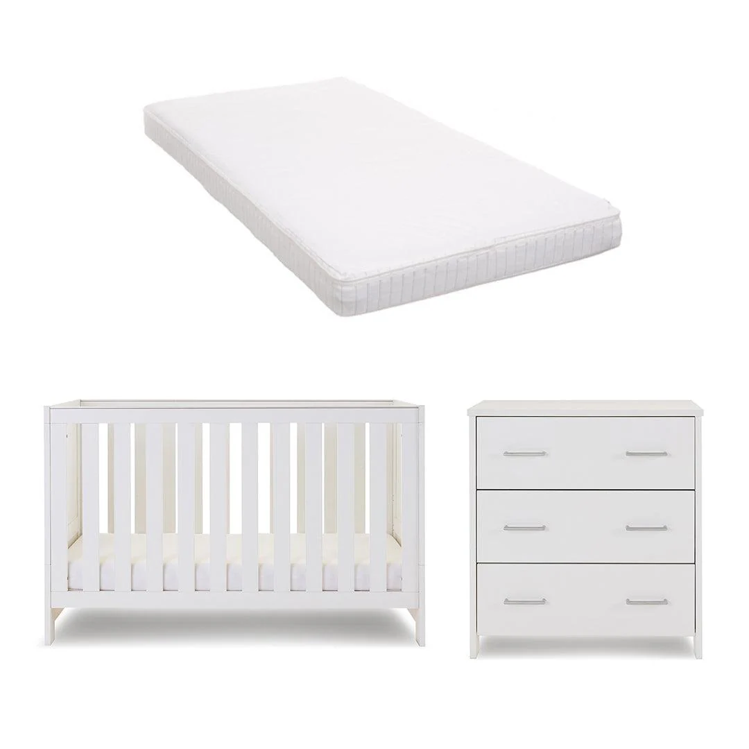 Obaby Nika 2 Piece Room Set - White Wash - Image 10