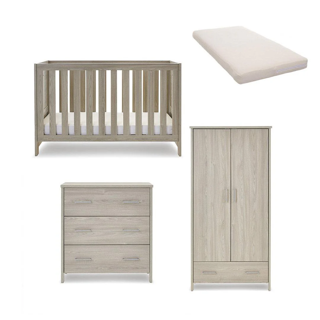 Obaby Nika 3 Piece Room Set - Grey Wash - Image 10