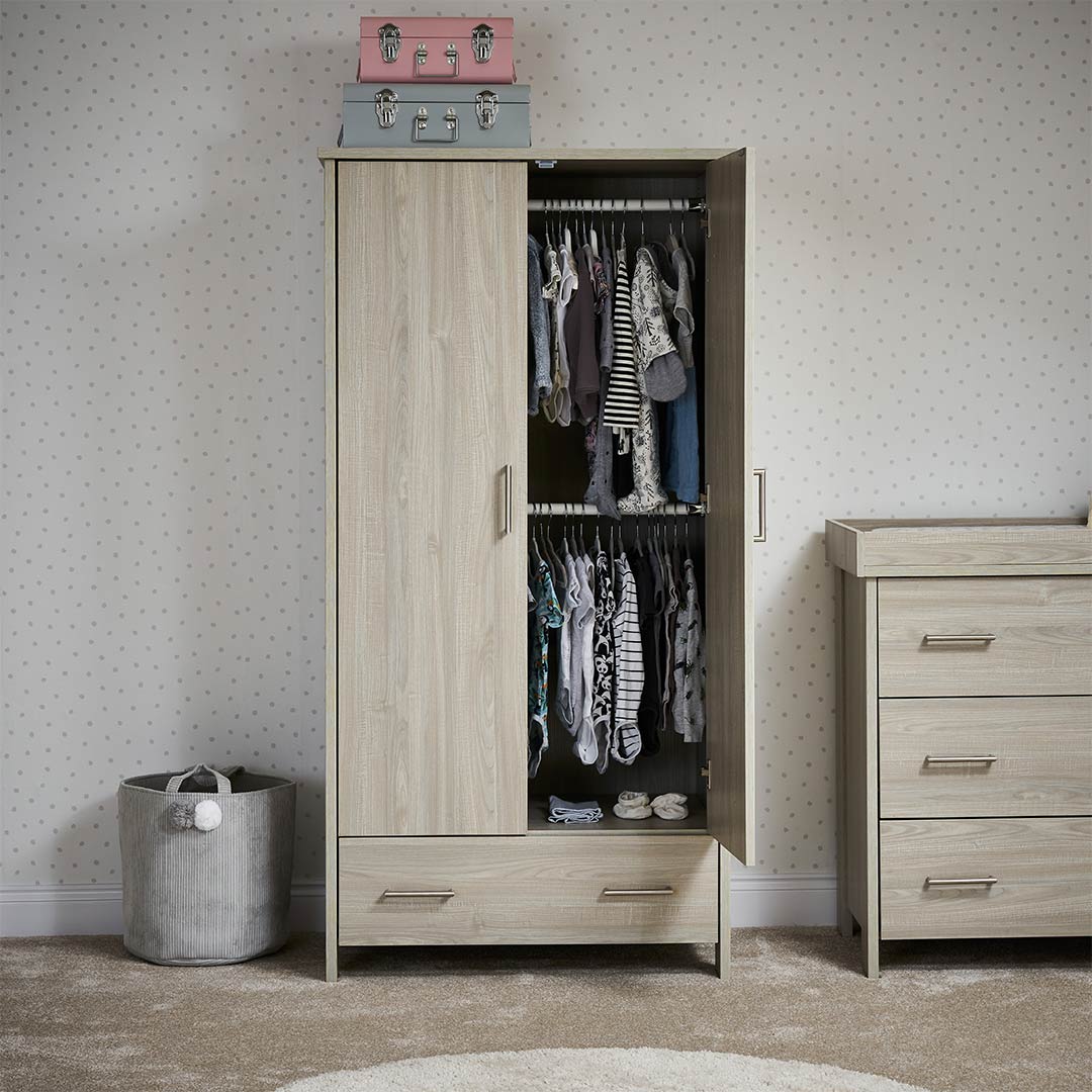 Obaby Nika 3 Piece Room Set - Grey Wash - Image 5