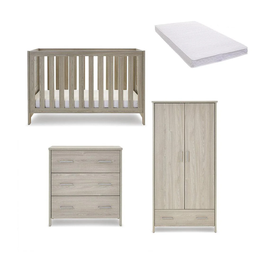 Obaby Nika 3 Piece Room Set - Grey Wash - Image 8