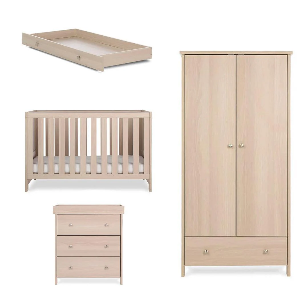 Obaby Nika 3 Piece Room Set & Underdrawer - Aspen
