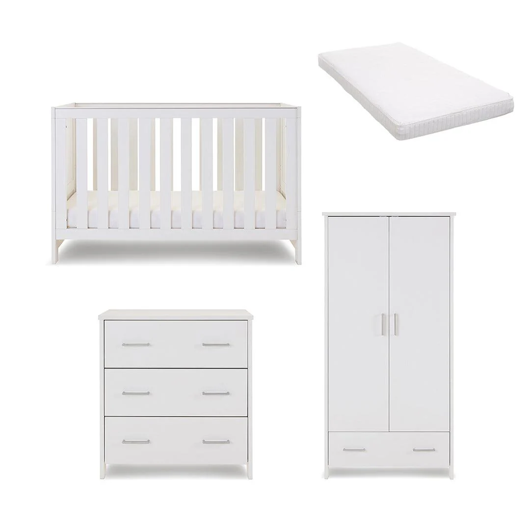 Obaby Nika 3 Piece Room Set - White Wash - Image 10