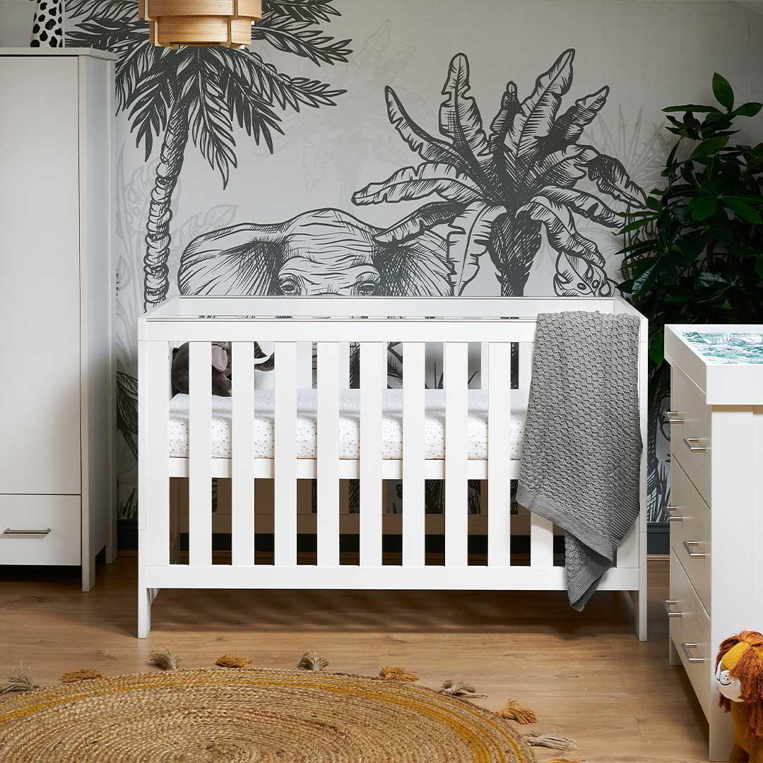 Obaby Nika 3 Piece Room Set - White Wash - Image 3