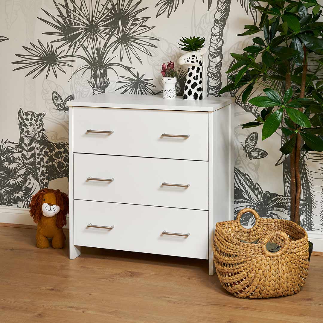 Obaby Nika 3 Piece Room Set - White Wash - Image 6