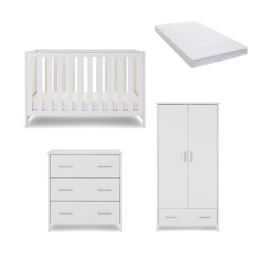 Obaby Nika 3 Piece Room Set - White Wash - Image 9
