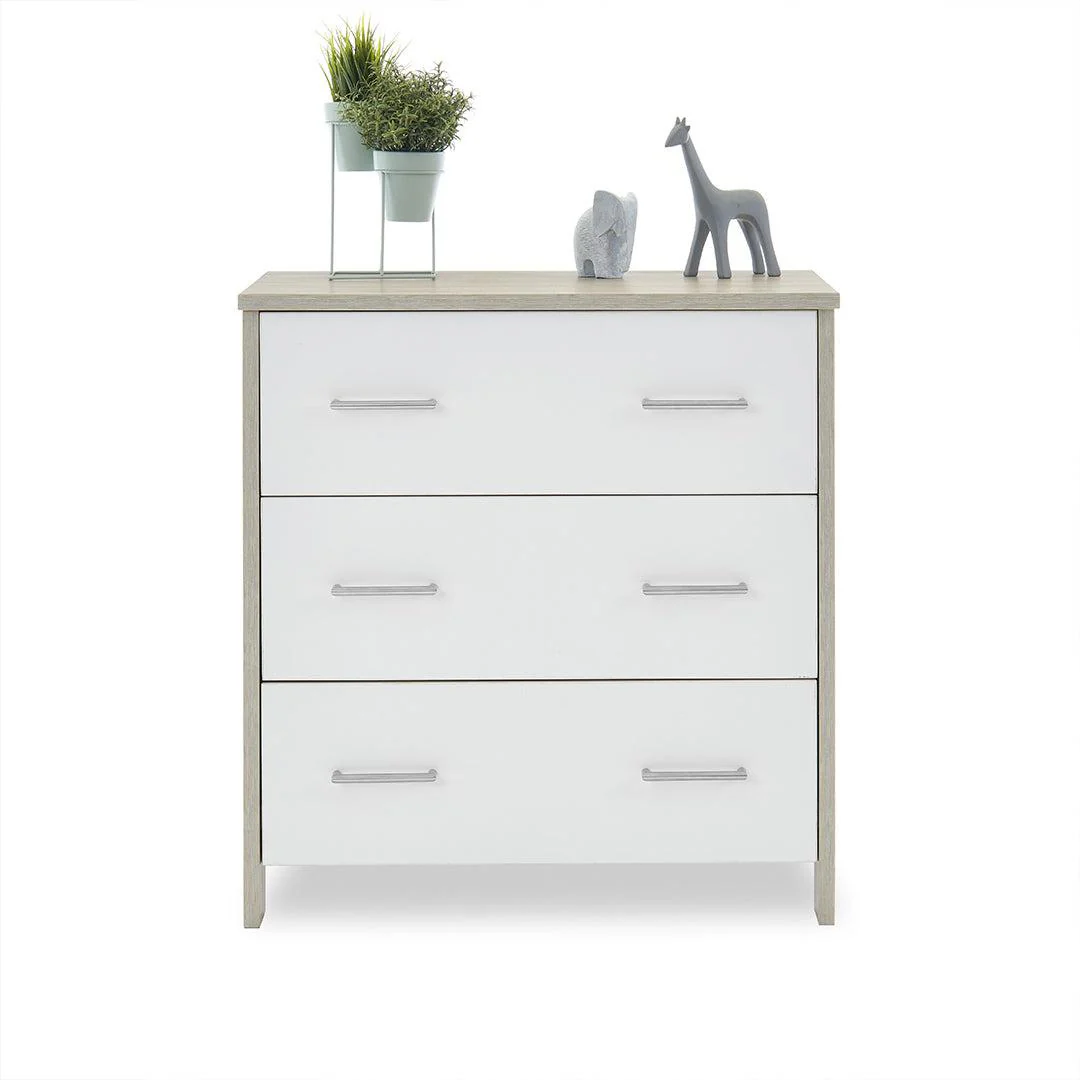 Obaby Nika Changing Unit - Grey Wash + White - Image 6
