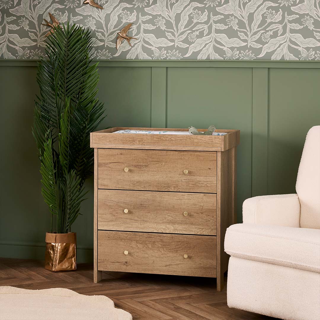 Obaby Nika Changing Unit - Oak - Image 2