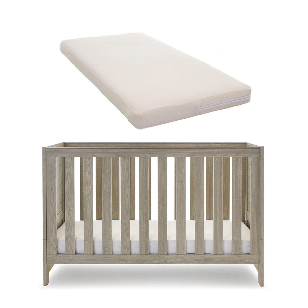 Obaby Nika Cot Bed - Grey Wash - Image 7