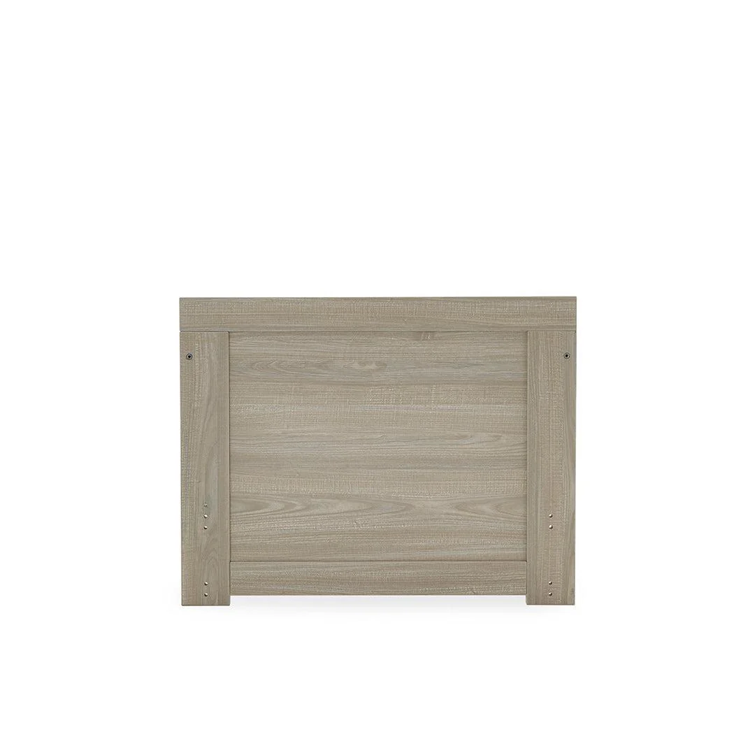 Obaby Nika Cot Bed - Grey Wash + White - Image 7