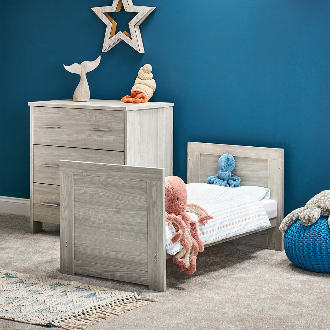 Obaby Nika Mini 2 Piece Room Set - Grey Wash - Image 3