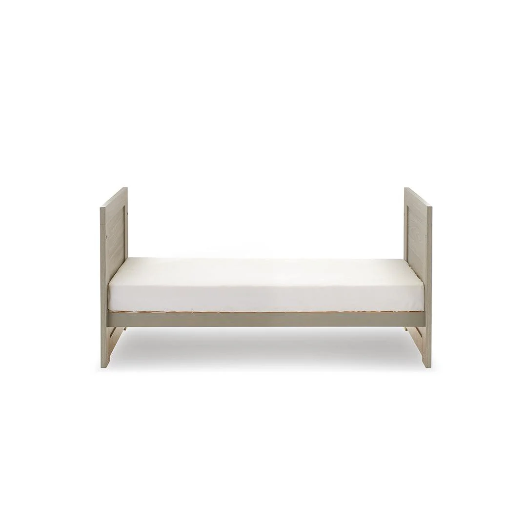 Obaby Nika Mini Cot Bed - Grey Wash - Image 6