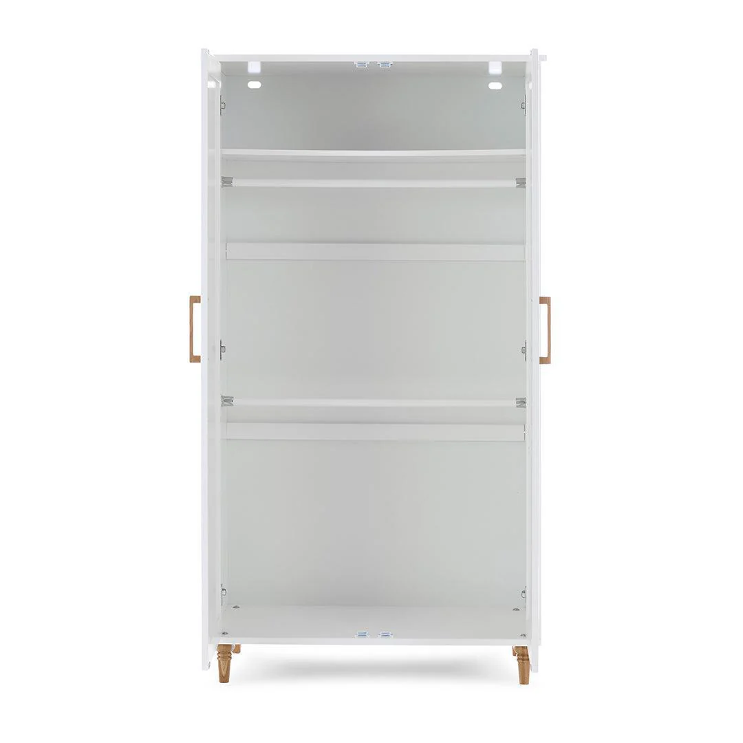 Obaby Orla Double Wardrobe - White - Image 5