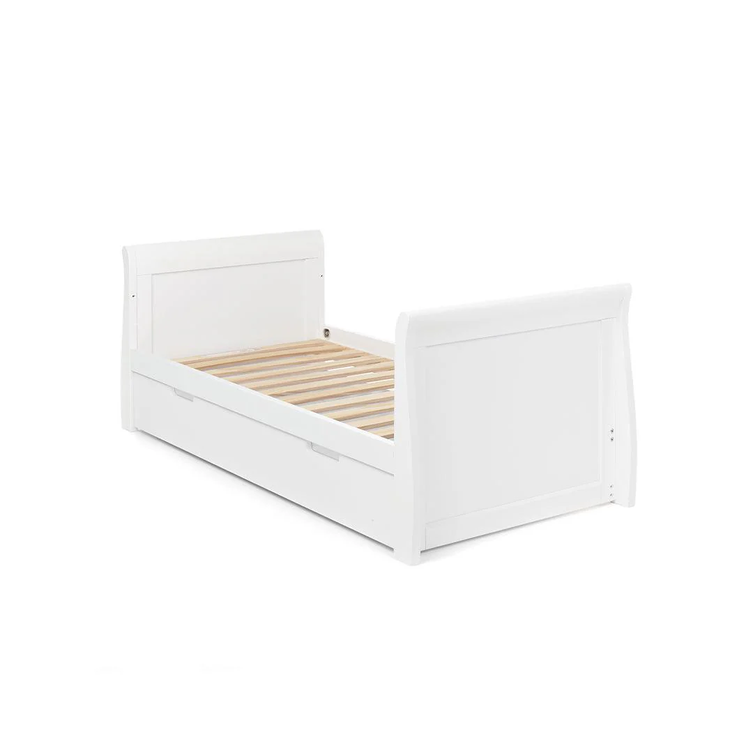 Obaby Stamford Classic Cot Bed - White - Image 7