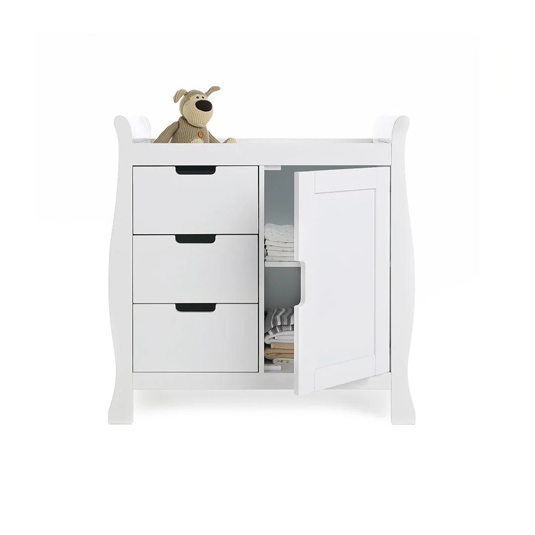 Obaby Stamford Closed Changing Unit - White - Image 3