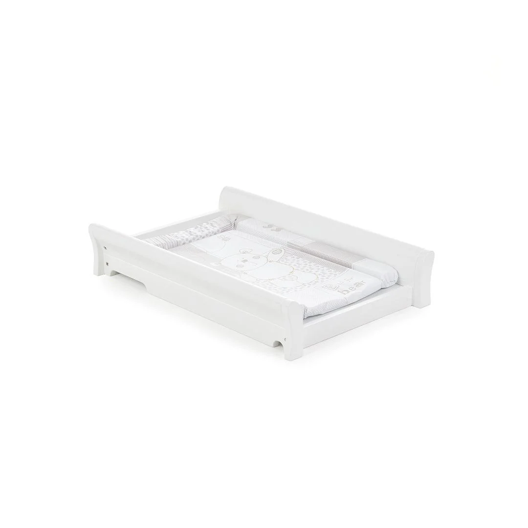 Obaby Stamford Cot Top Changer - White - Image 3