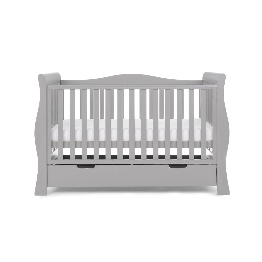 Obaby Stamford Luxe 3 Piece Room Set - Warm Grey - Image 6