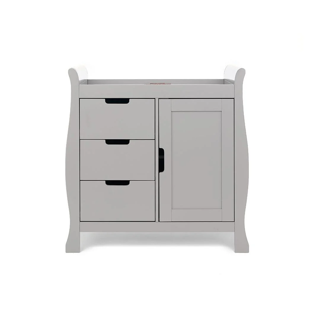 Obaby Stamford Luxe 4 Piece Room Set - Warm Grey - Image 5