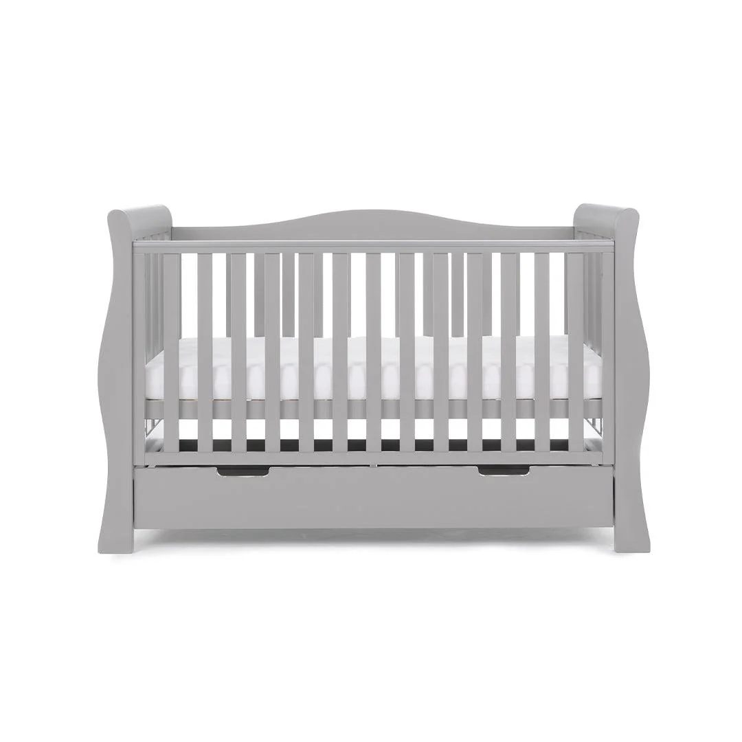 Obaby Stamford Luxe 4 Piece Room Set - Warm Grey - Image 7