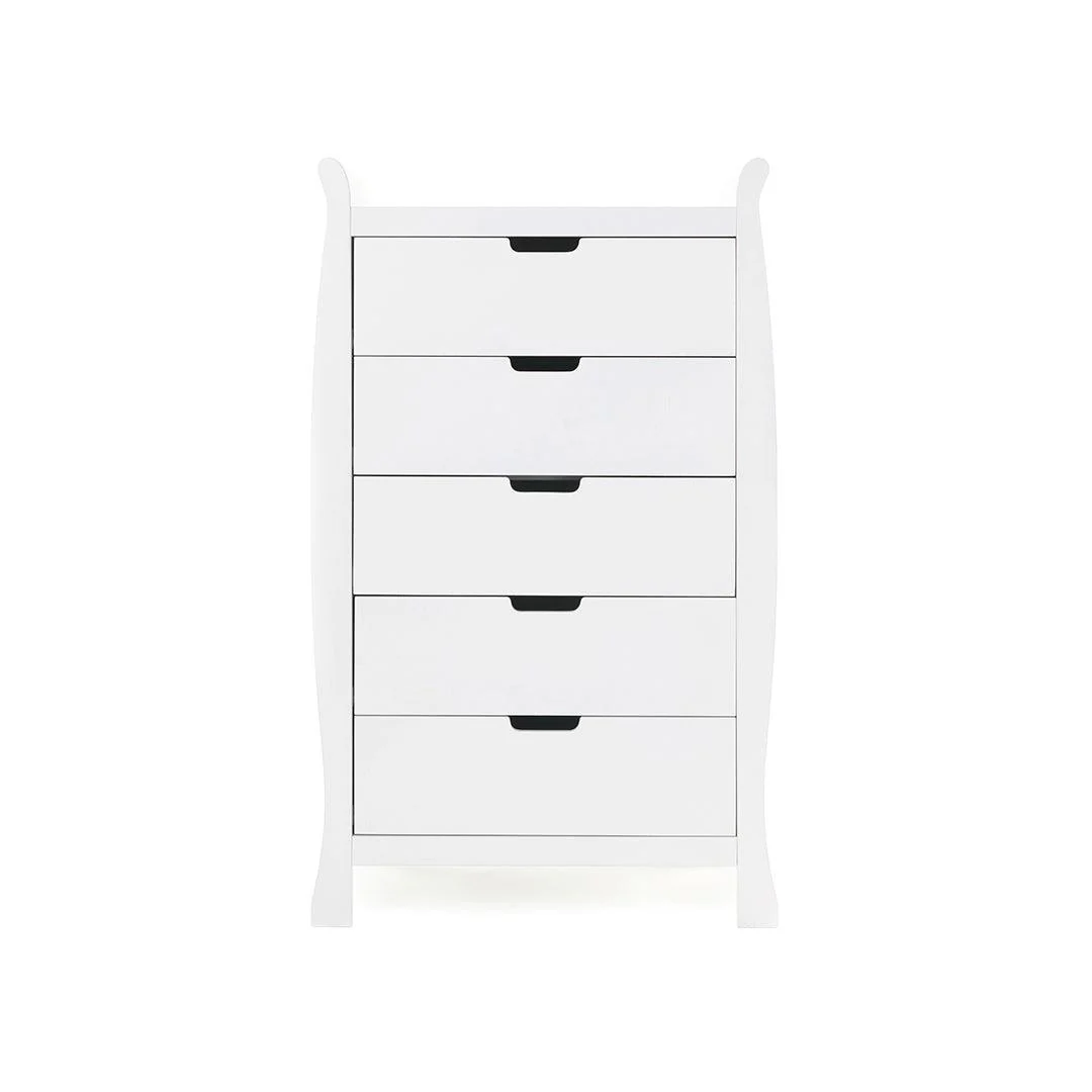 Obaby Stamford Luxe 4 Piece Room Set - White - Image 3