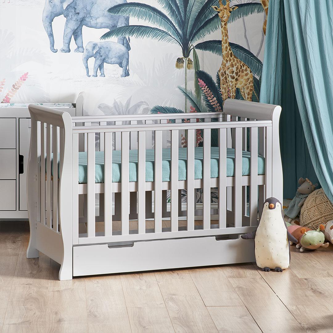 Obaby Stamford Mini 2 Piece Room Set - Warm Grey - Image 3