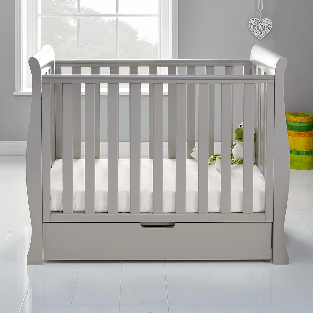 Obaby Stamford Space Saver 2 Piece Room Set - Warm Grey - Image 3