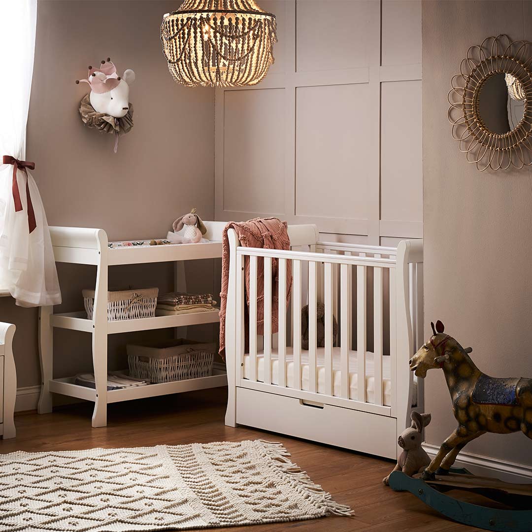 Obaby Stamford Space Saver 2 Piece Room Set - White - Image 2