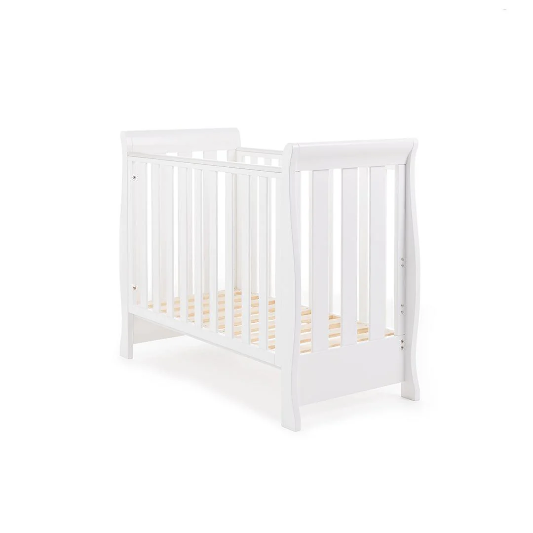 Obaby Stamford Space Saver Cot - White - Image 7