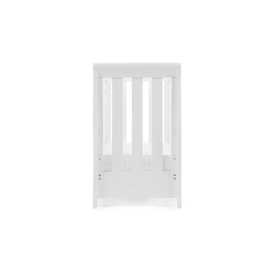 Obaby Stamford Space Saver Cot - White - Image 8