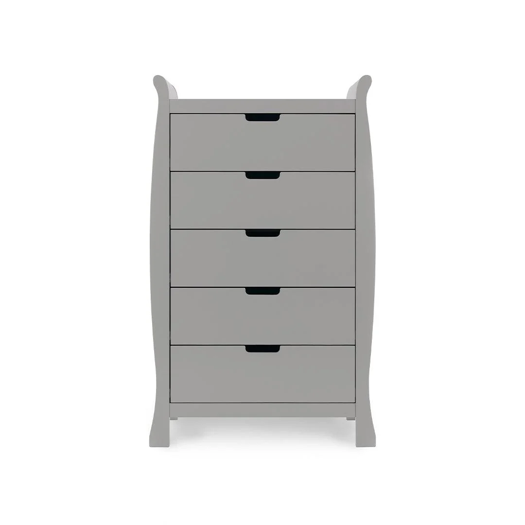 Obaby Stamford Tall Chest Of Drawers - Warm Grey