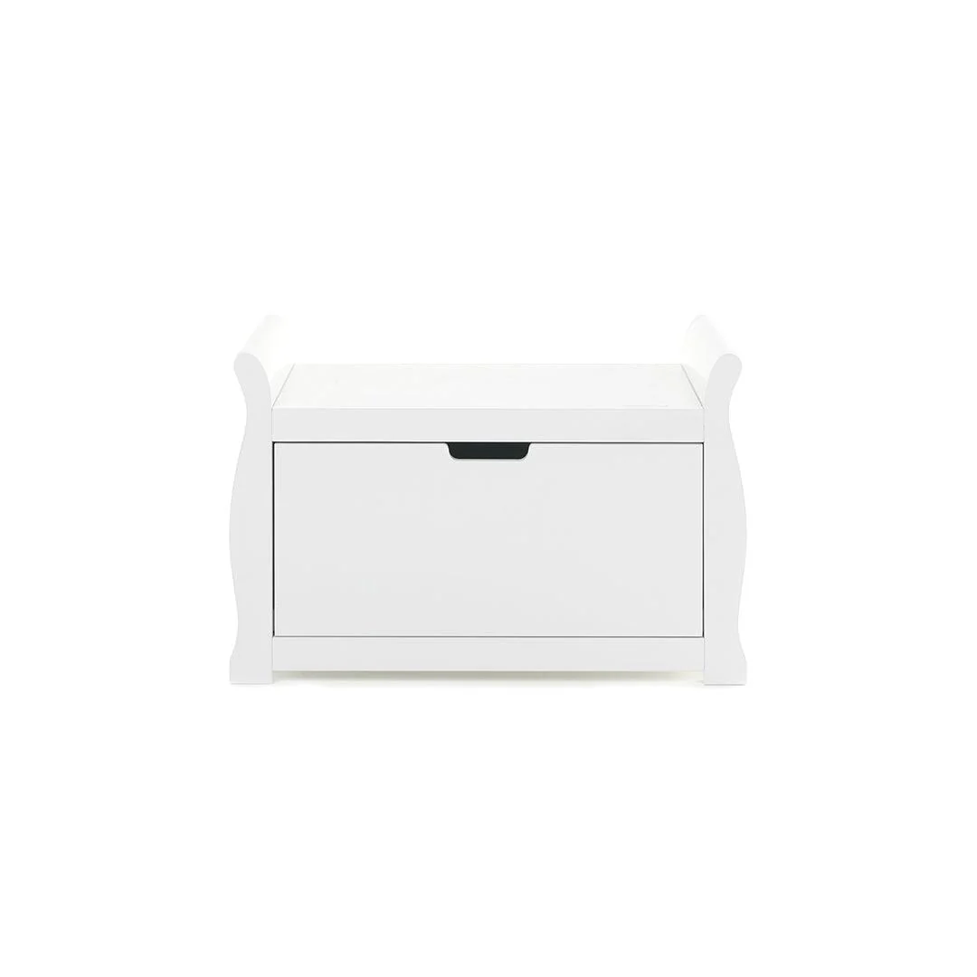 Obaby Stamford Toy Box - White
