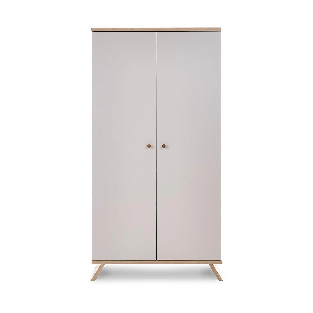 Obaby Thea Double Wardrobe - Latte
