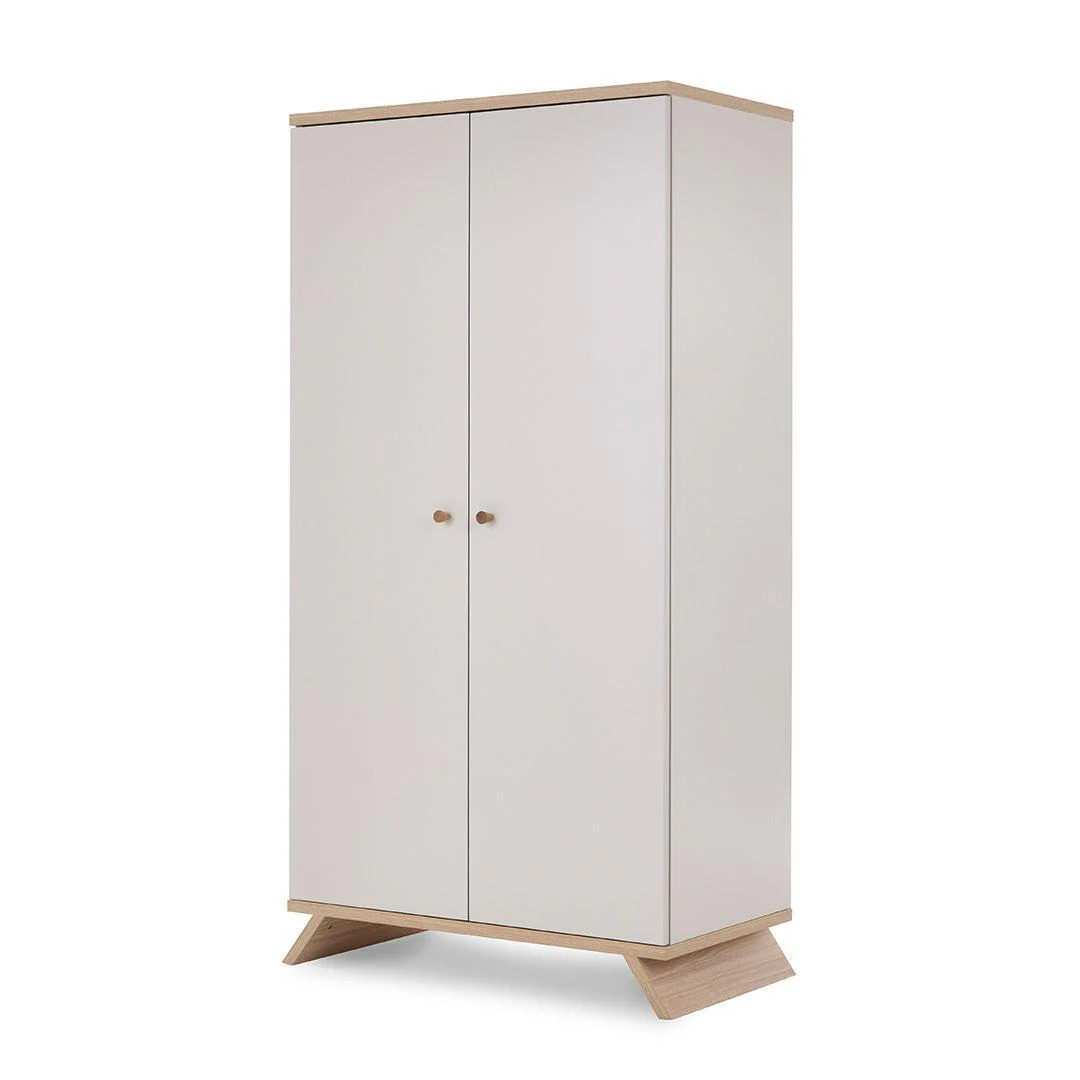 Obaby Thea Double Wardrobe - Latte - Image 5