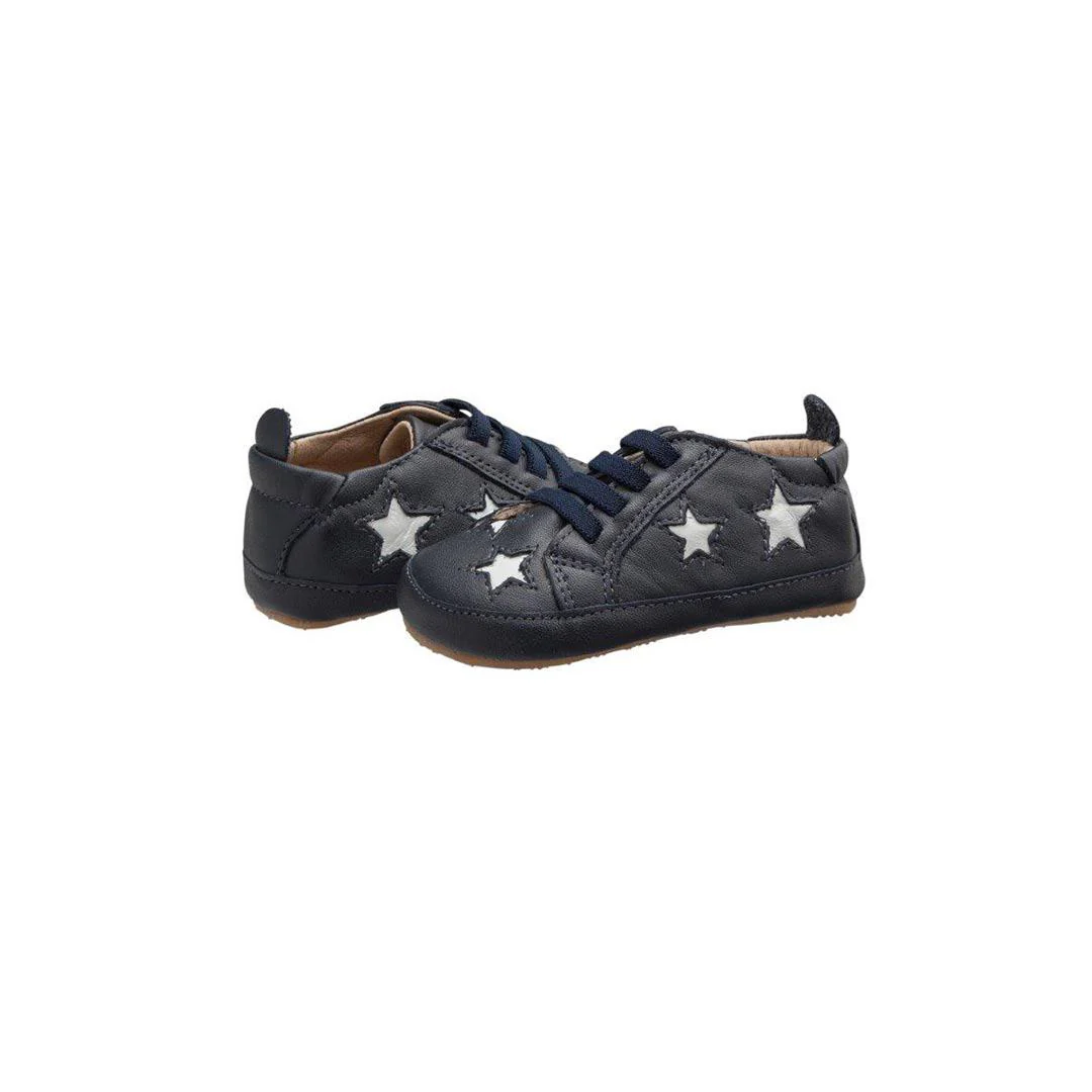 Old Soles Starey Bambini Shoes - Navy/Snow - Image 4