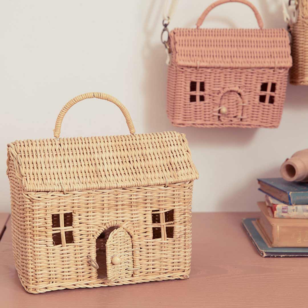 Olli Ella Casa Clutch - Straw - Image 2