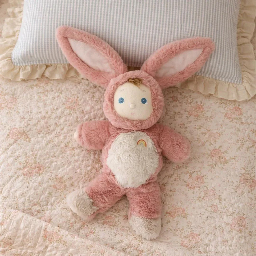 Olli Ella Cozy Day Dinkum Doll - Bunny Pinkie - Image 2