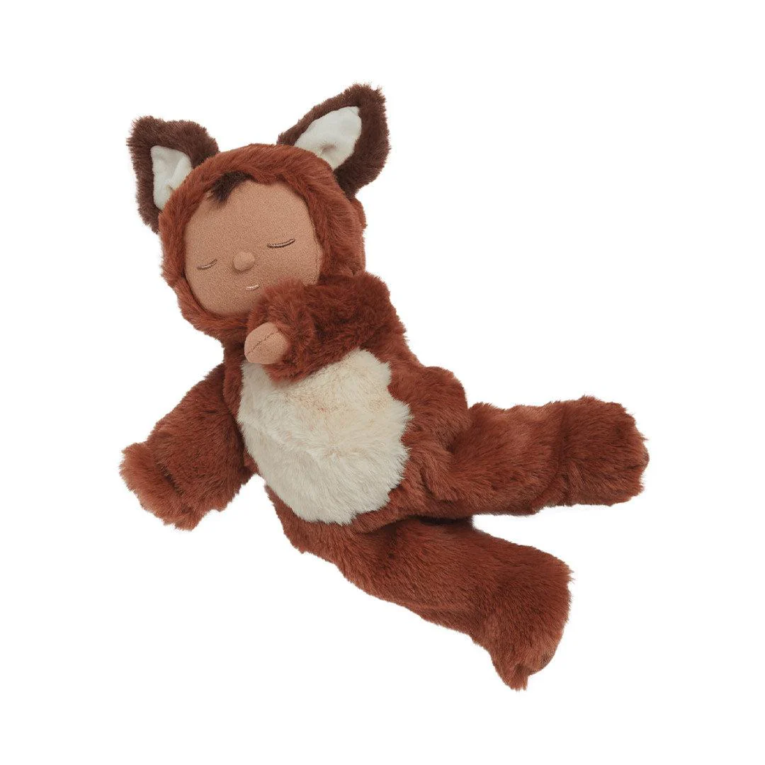 Olli Ella Cozy Dinkums Fox Doll - Finnley - Rust - Image 12