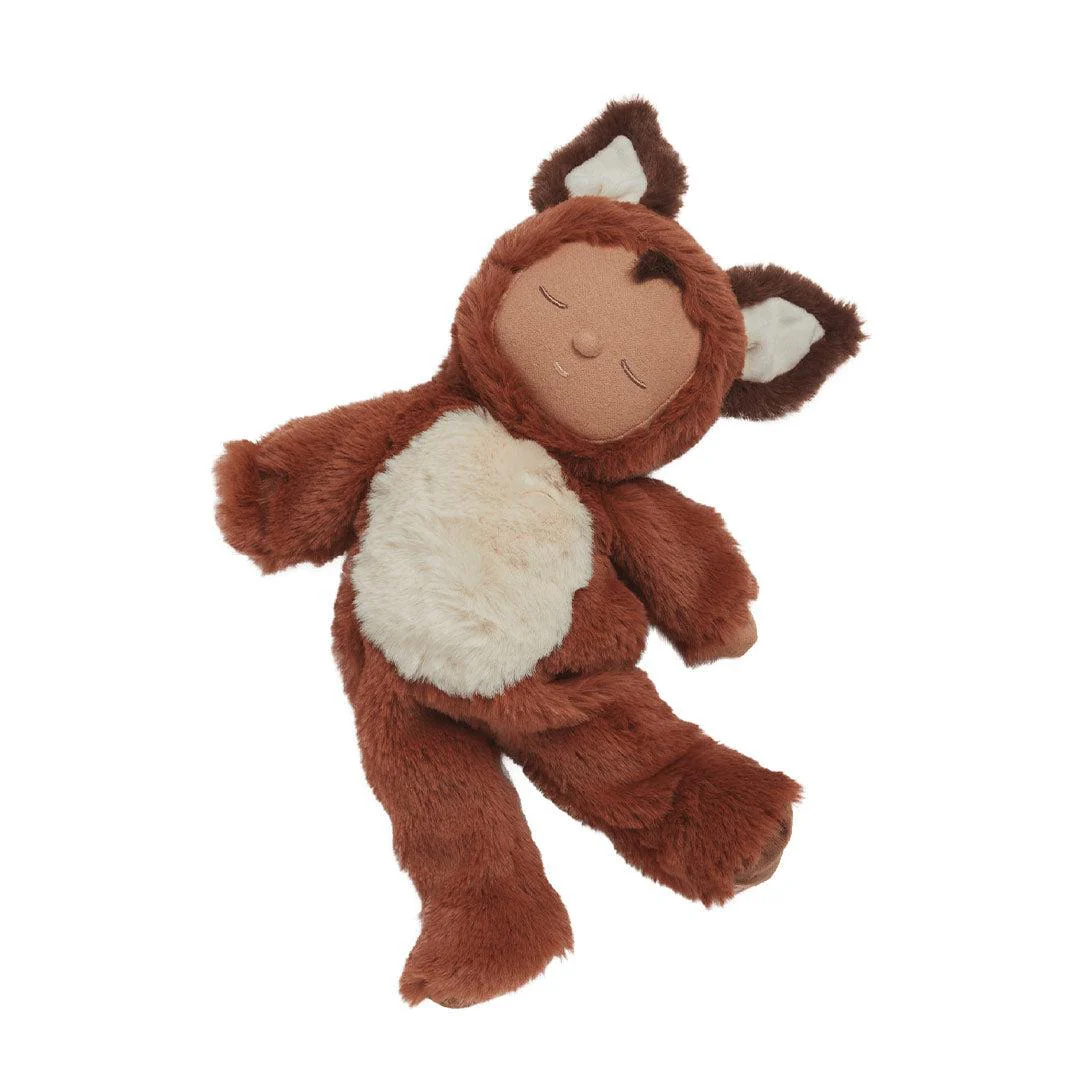 Olli Ella Cozy Dinkums Fox Doll - Finnley - Rust - Image 13
