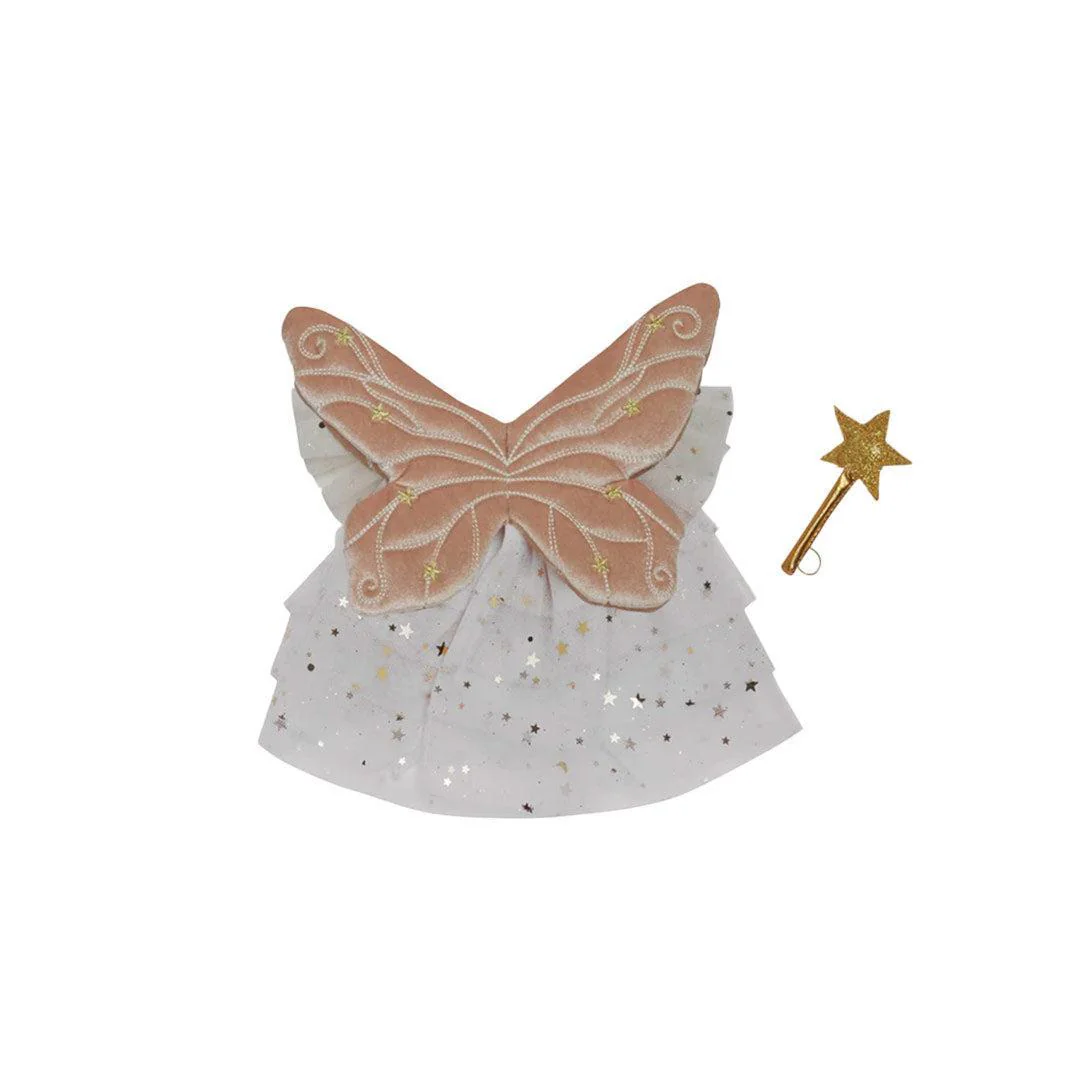 Olli Ella Dinkum Dolls Fairy Outfit Set - Pearl