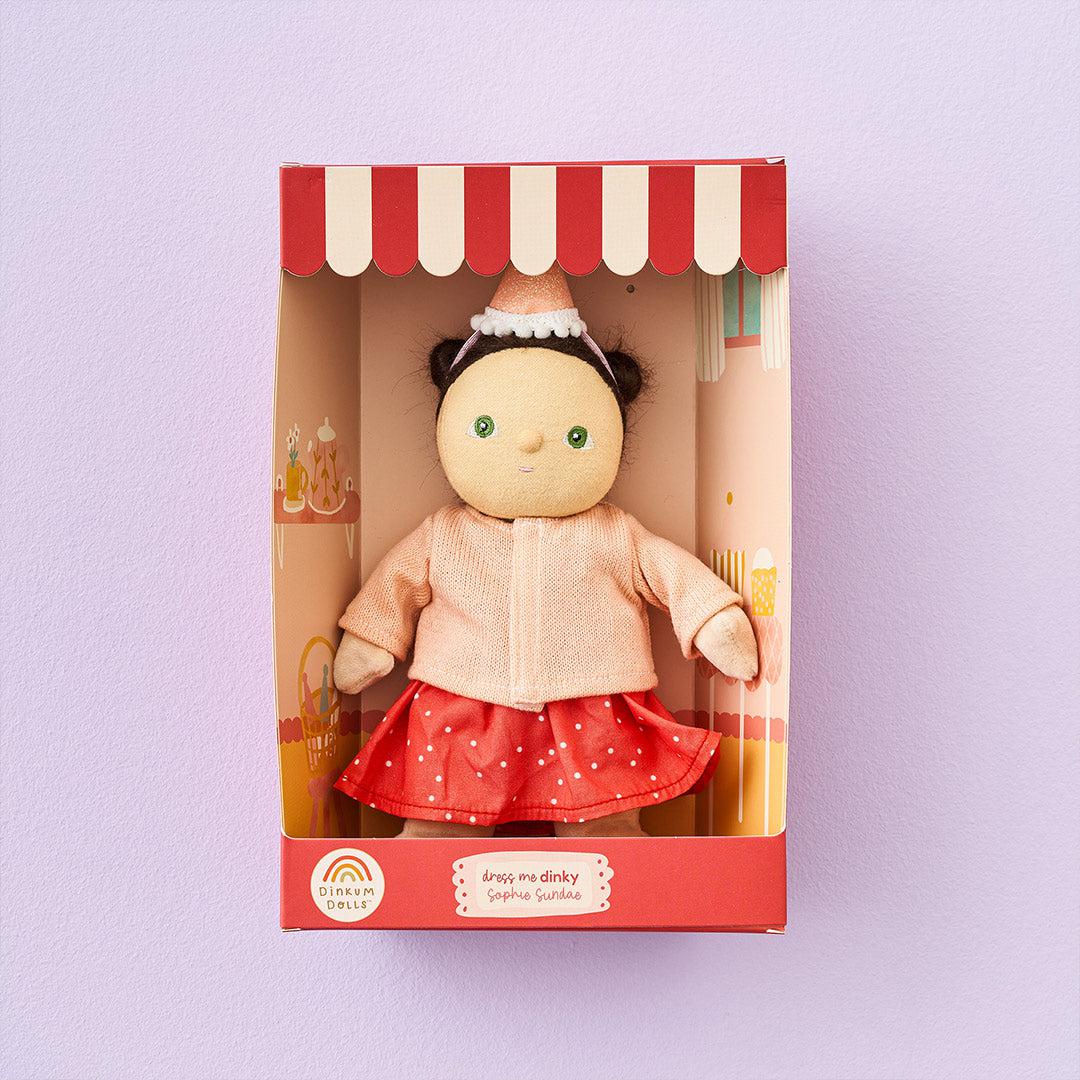 Olli Ella Dress Me Dinky - Sophie Sundae - Red - Image 2